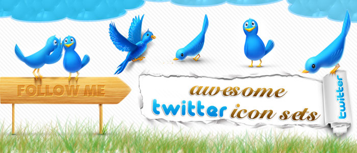 20 Awesome Twitter Icon Sets for Inspiration