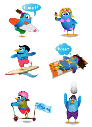 6 coole Twitter-Icons zum downloaden