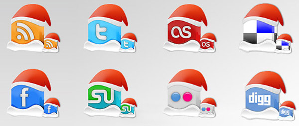 PSDFAN Exclusive Christmas Icon Set