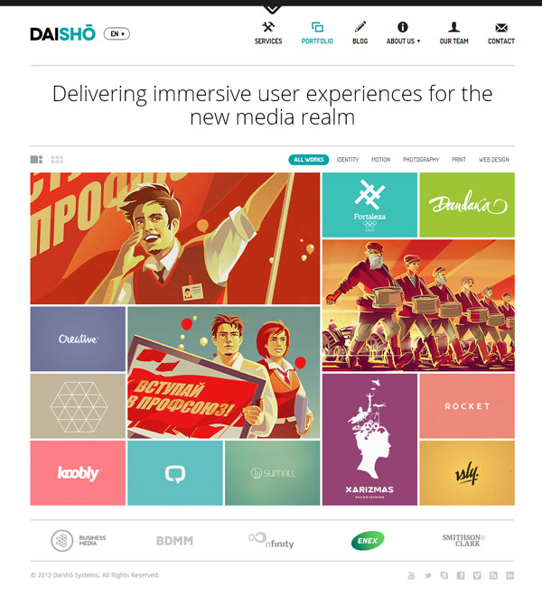 Daisho - Flexible WordPress Portfolio Theme