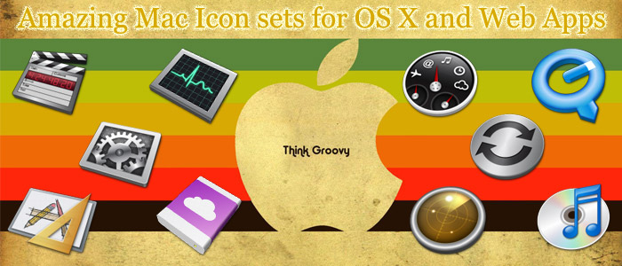 25 Mac Icon sets for OS X and Web Apps for You