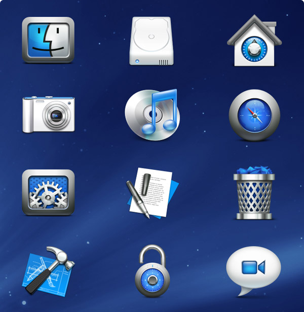 Mac-OS-X-style-icons