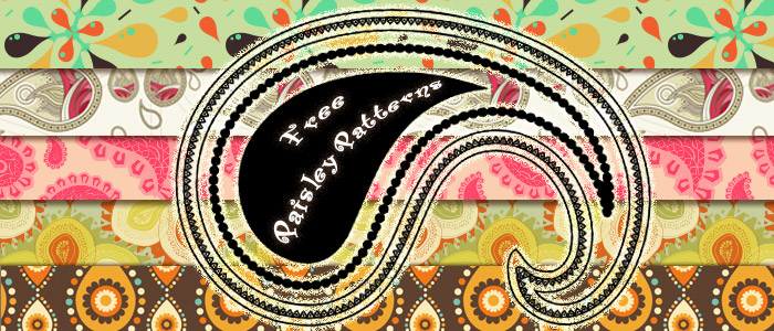 25 Best Free Paisley Patterns for Photoshop