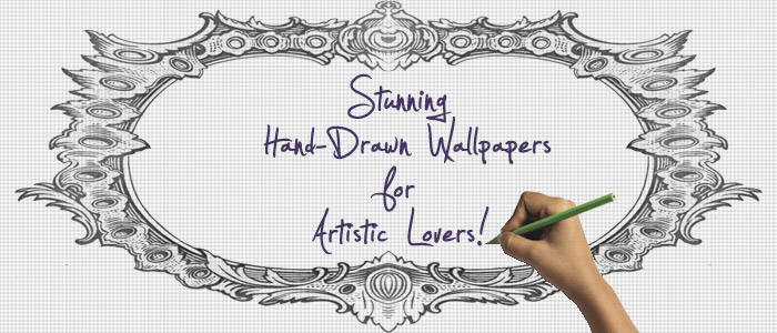 30 Awesome Hand Drawn Wallpapers Designs