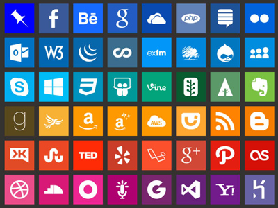 Simple Flat Icons