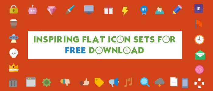 10 + Best Flat Icon Sets for Free Download