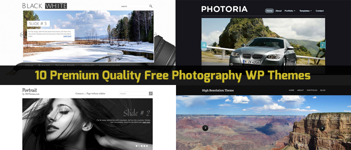 8 Best Free WordPress Photography Themes