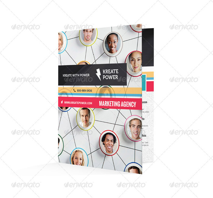 Marketing Bifold / Halffold Brochure