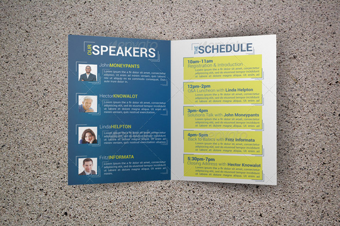 Expectations Conference Bifold Brochure 