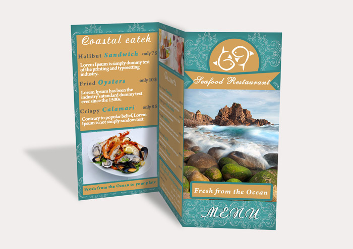 Sea Food Brochure