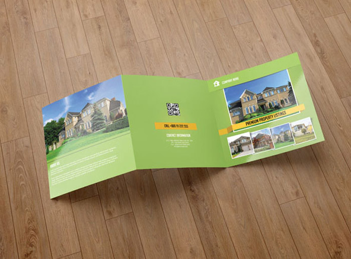 Brochure for real estate company 