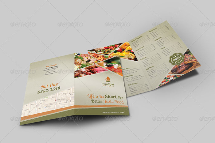 Restaurant Business Bi-fold Brochure | Volume 2