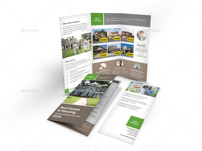 Real Estate Trifold Brochure 