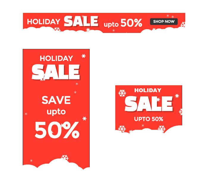 Holiday Sale HTML5 Ad 