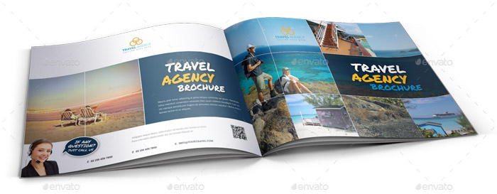 Travel Agency Brochure Catalog InDesign Template 3