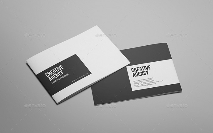 Creative Agency - A5 Portfolio Brochure