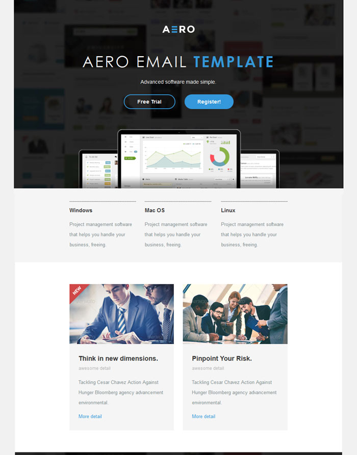Aero - Responsive Email Template