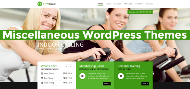 11  Best Responsive WordPress Themes for Miscellaneous websites