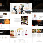 Layout and pages for Restaurant WordPress Theme free