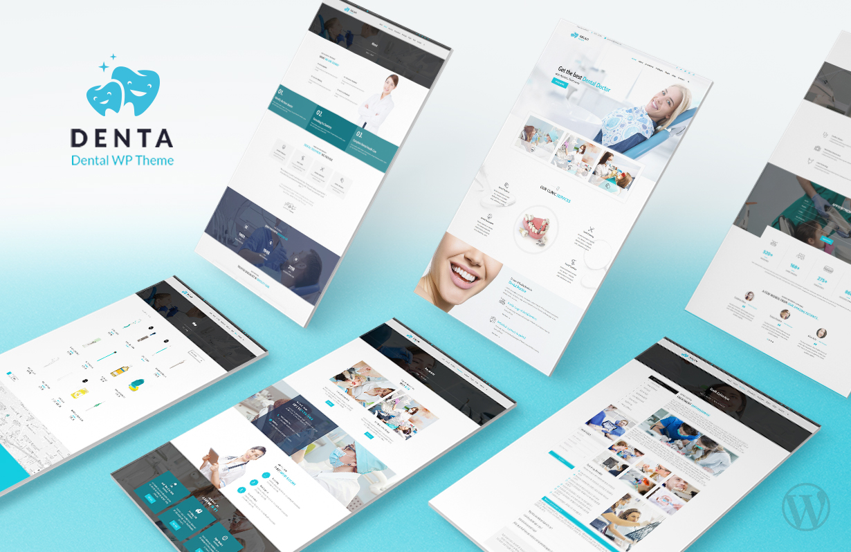 Inner pages for Dental WordPress Theme