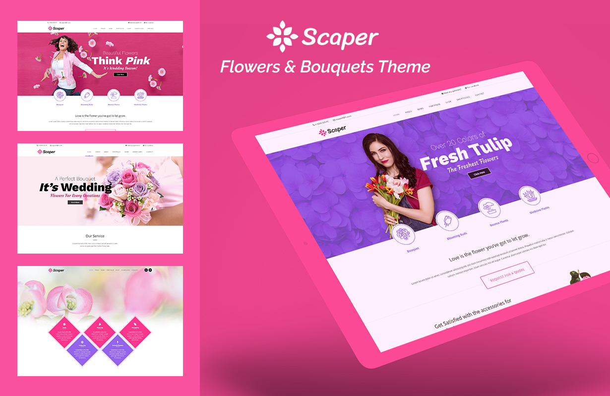 Best Flower Shop WordPress Theme