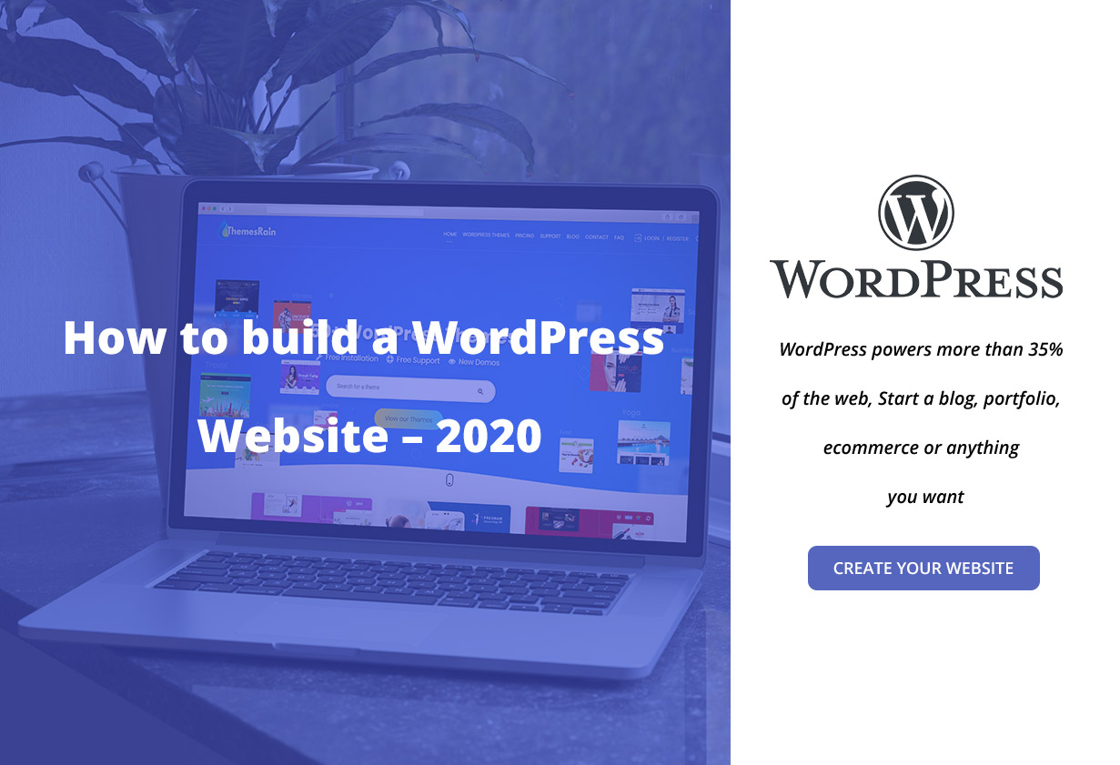 How to build a WordPress Website – 2020