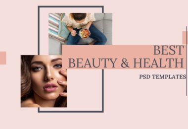 Beauty and Health PSD Templates