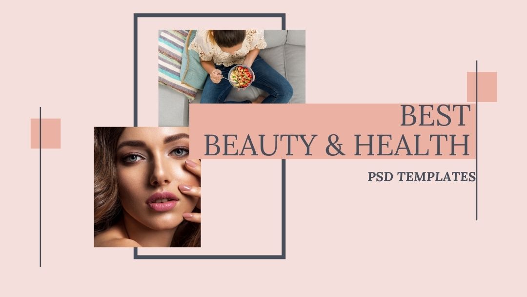 Beauty and Health PSD Templates