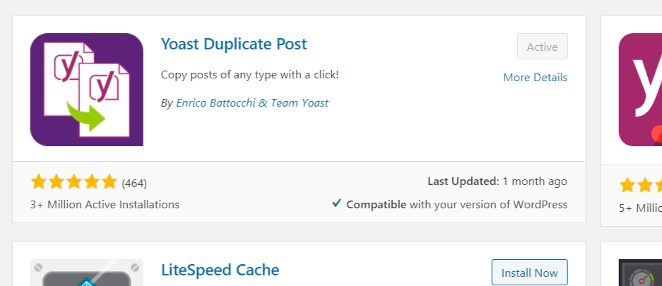 Yoast Duplicate Post Plugin