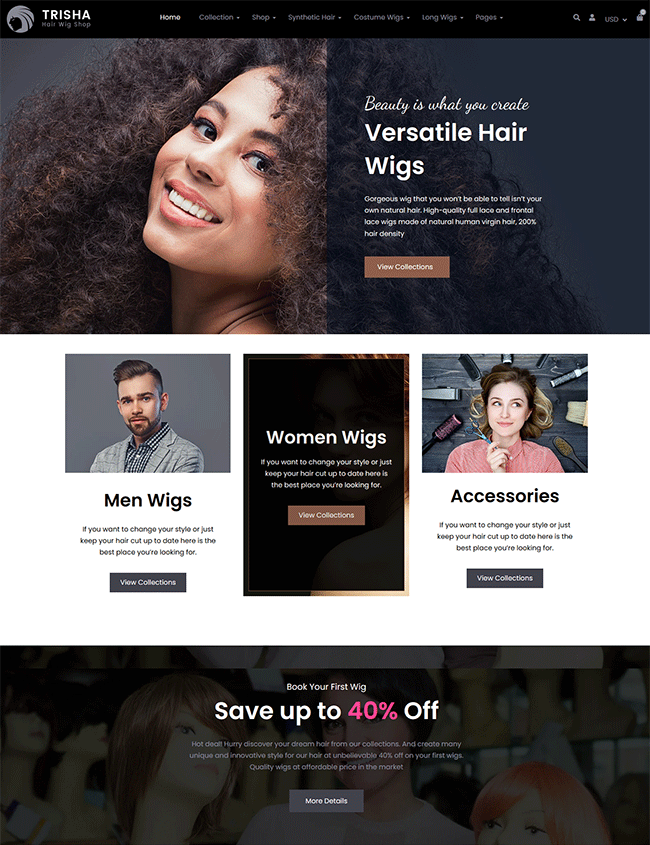 15 Best Shopify Hair Extension Themes (2022 Updated) ThemesRain