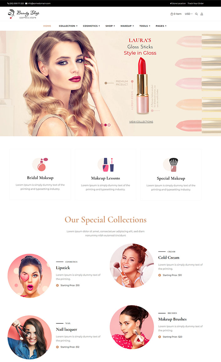 Beauty Store – Multipurpose Fashion Store Shopify Theme