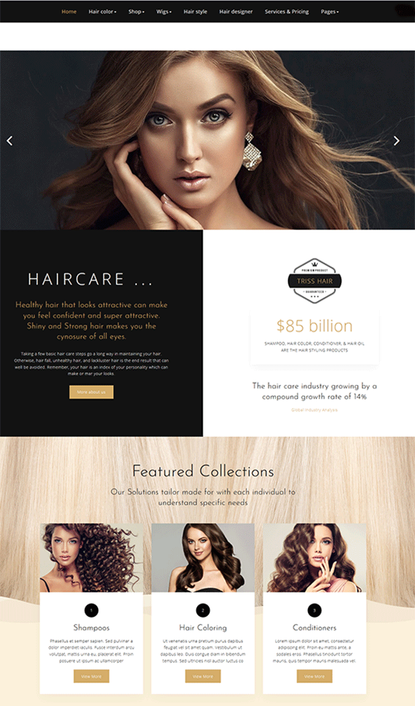 15 Best Shopify Hair Extension Themes (2022 Updated) - ThemesRain