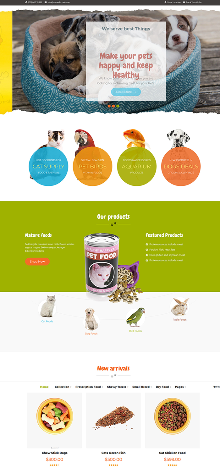 10 Top Shopify Pet Stores Themes ThemesRain
