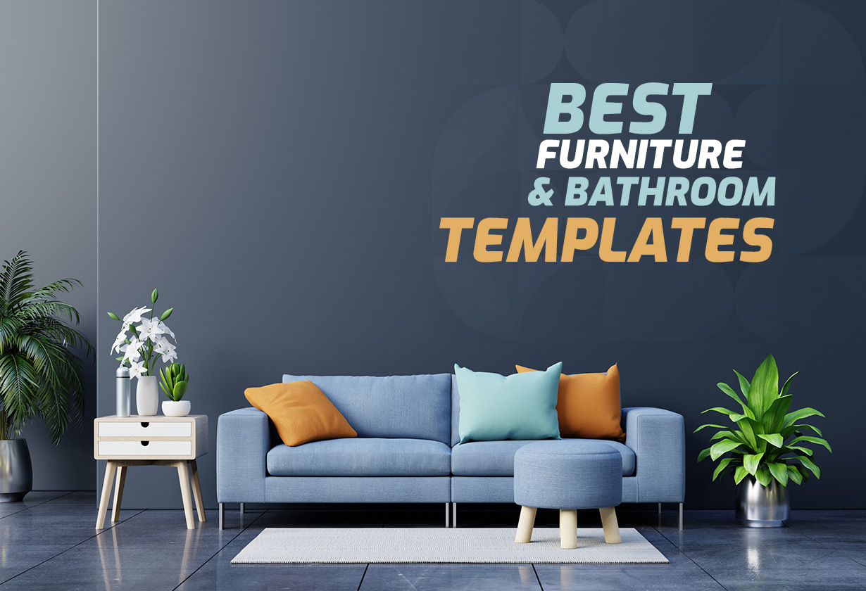 10 Best Furniture & Bathroom Website Templates