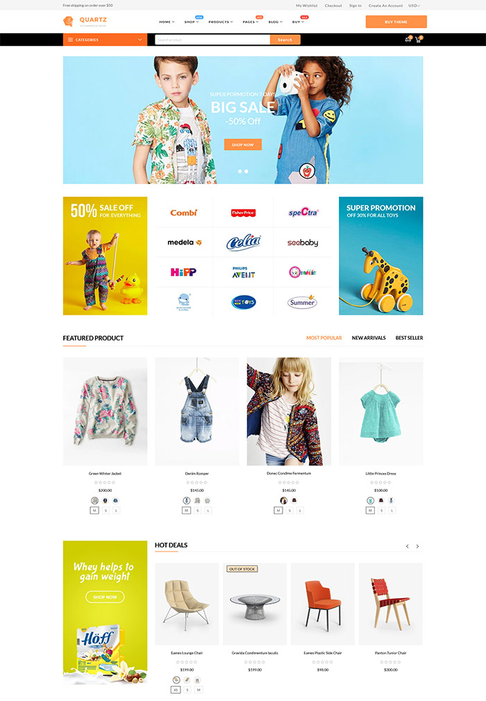 Top 10 Kids Toys Theme for Shopify Stores