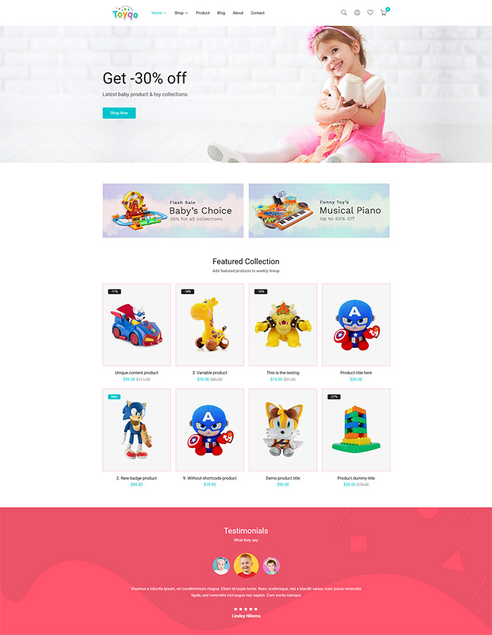 Top 10 Kids Toys Theme for Shopify Stores