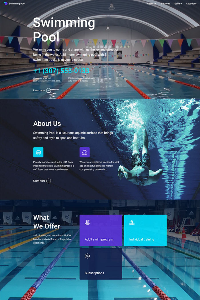 10 Best Swimming Pool Service Themes for WordPress Websites