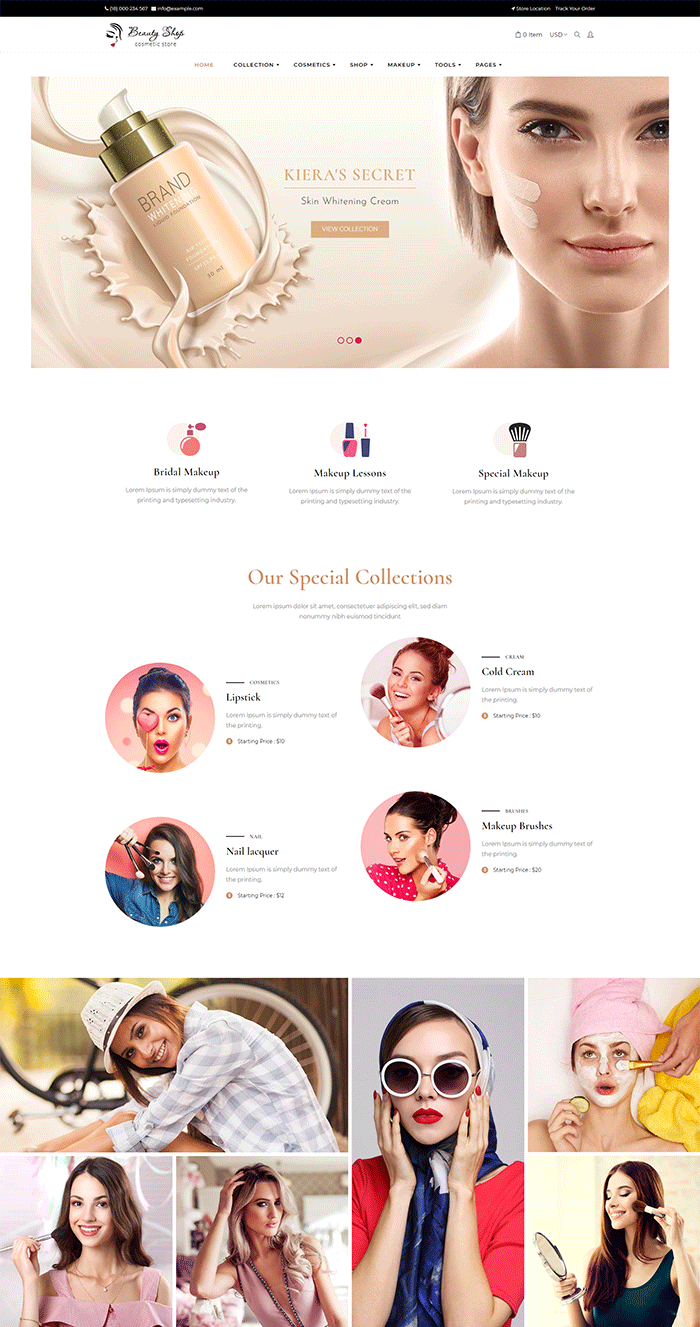 shopify theme for perfume store