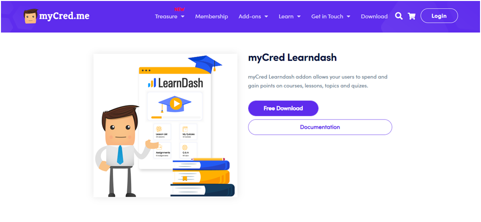 myCred LearnDash LMS plugin